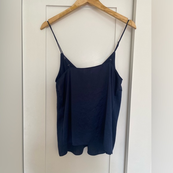 WILFRED SLIP CAMI in Navy - Picture 2 of 4